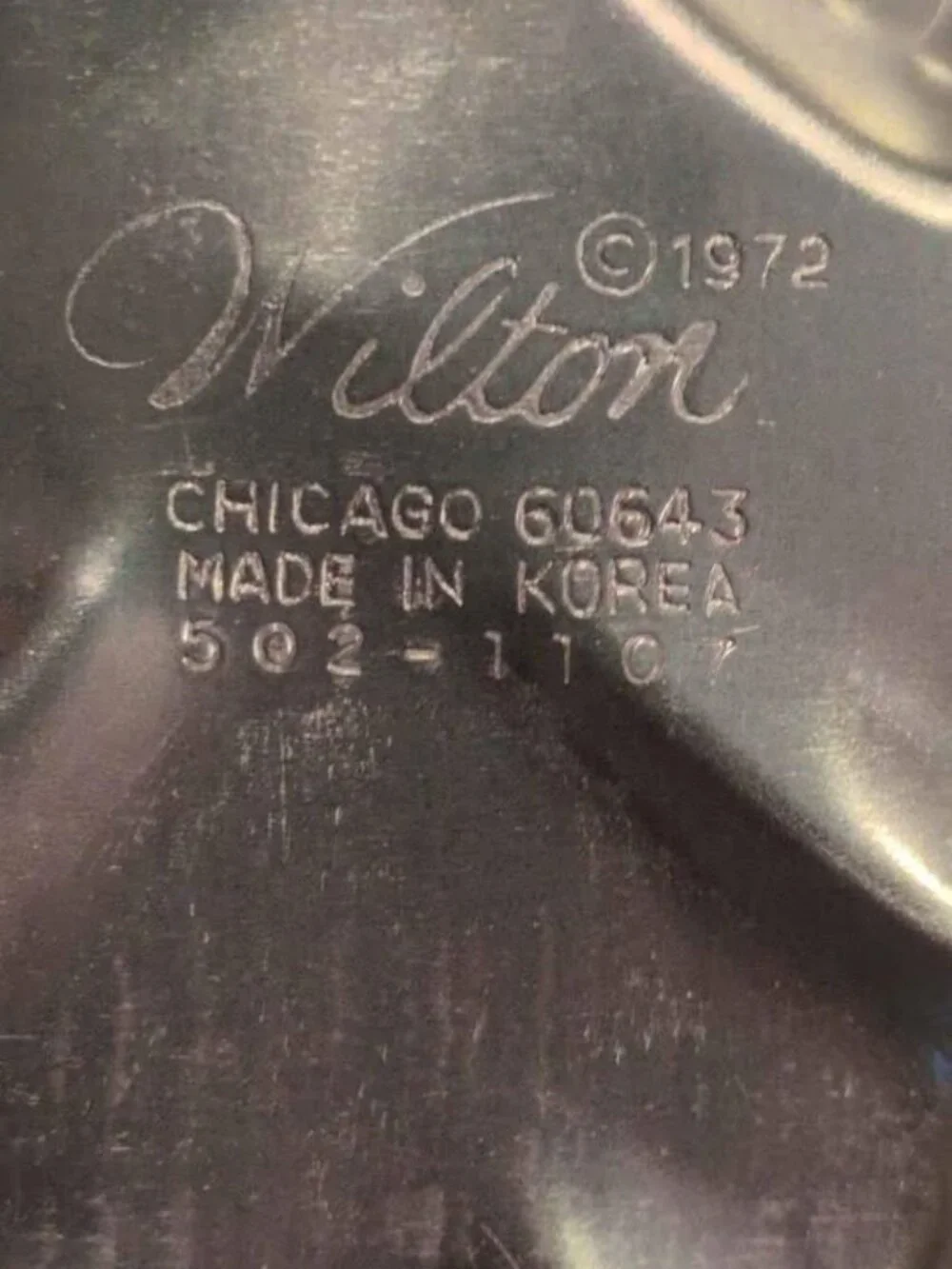 Vintage 1982 Wilton Chrostmas Tree Cake Pan